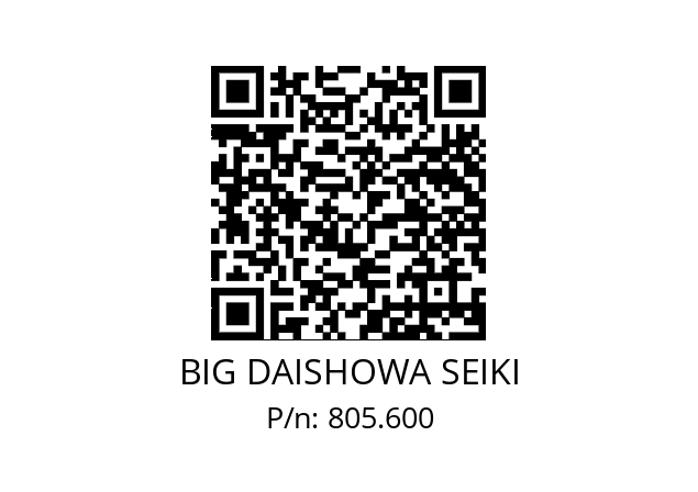  BDV50-MEGA25DS-135 BIG DAISHOWA SEIKI 805.600