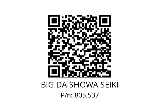  HSK-T100-90-BH25N-150 BIG DAISHOWA SEIKI 805.537