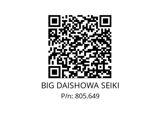  HSK-A125-MEGAER16-160NL BIG DAISHOWA SEIKI 805.649