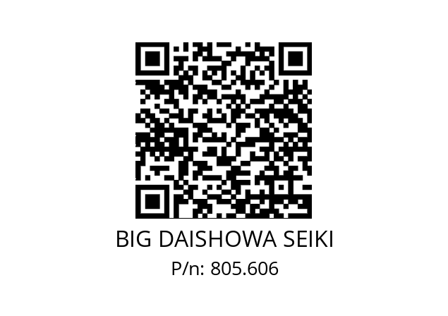  BDV40-FMH22-60-90 BIG DAISHOWA SEIKI 805.606