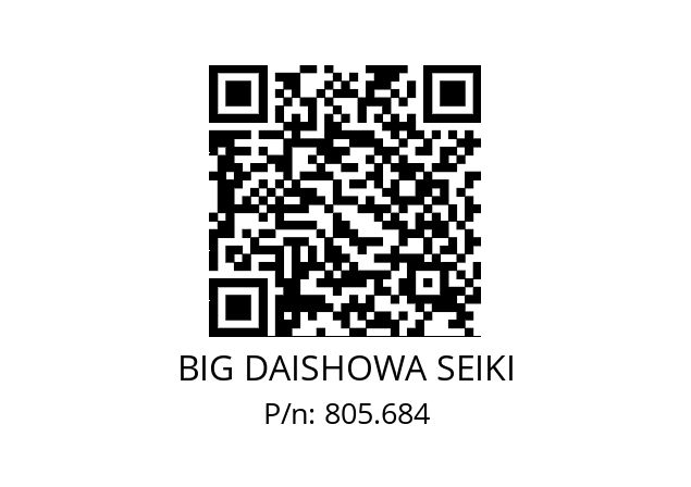  HSK125-CP BIG DAISHOWA SEIKI 805.684