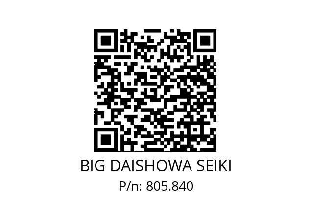  ST32-HDC16-200 BIG DAISHOWA SEIKI 805.840