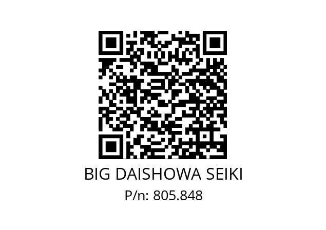  FM27-PLS1256-35 BIG DAISHOWA SEIKI 805.848