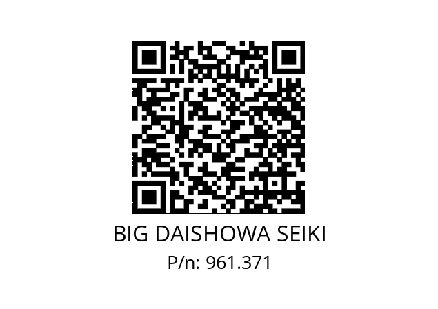  BBT50-FMH40-100-75 BIG DAISHOWA SEIKI 961.371