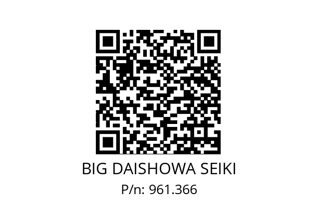  BBT40-ISL32-105 BIG DAISHOWA SEIKI 961.366