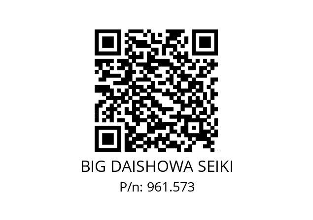  NBC13-3AA BIG DAISHOWA SEIKI 961.573