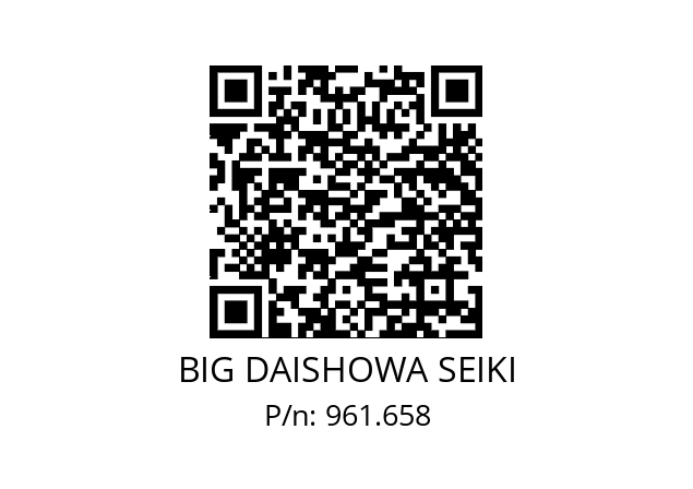  NBC20-11.5AA BIG DAISHOWA SEIKI 961.658