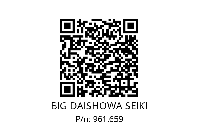  NBC20-12AA BIG DAISHOWA SEIKI 961.659