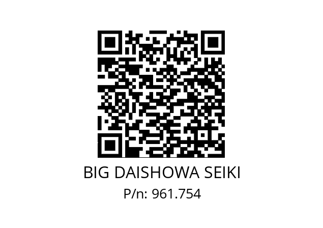  ST32-NBS13-300 BIG DAISHOWA SEIKI 961.754