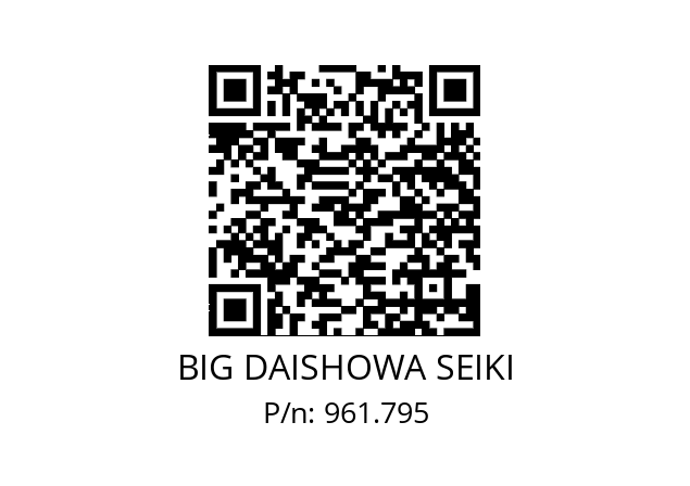  ST32-MEGA13N-300 BIG DAISHOWA SEIKI 961.795