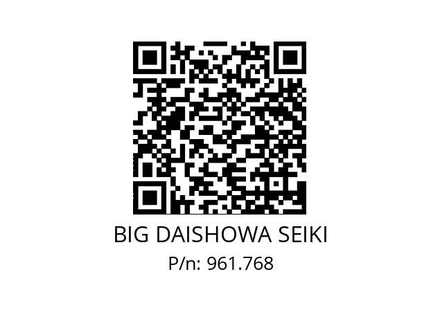  ST25-MEGA10N-200 BIG DAISHOWA SEIKI 961.768