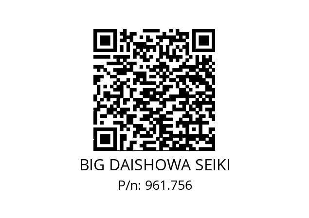  ST32-NBS16-150 BIG DAISHOWA SEIKI 961.756