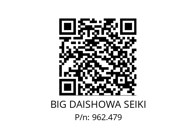  PJC20-10 BIG DAISHOWA SEIKI 962.479