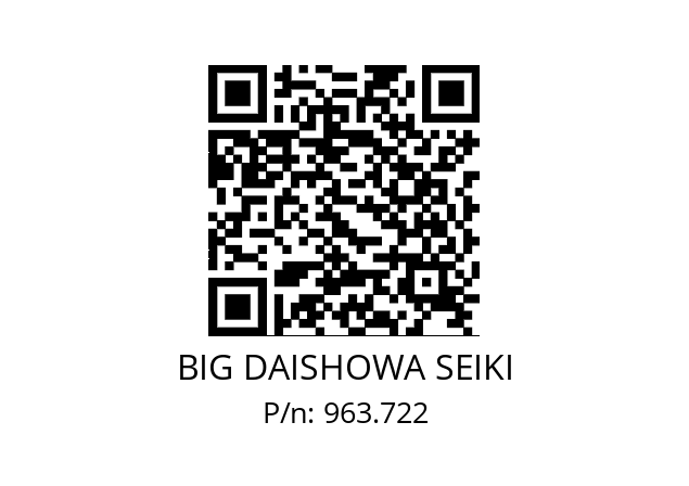  MGT12SA BIG DAISHOWA SEIKI 963.722