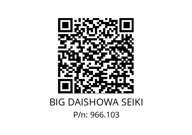  HSK-A40-FCM25093-65 BIG DAISHOWA SEIKI 966.103