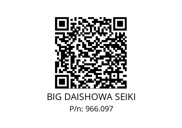  HSK-A63-FCM25092L-105 BIG DAISHOWA SEIKI 966.097