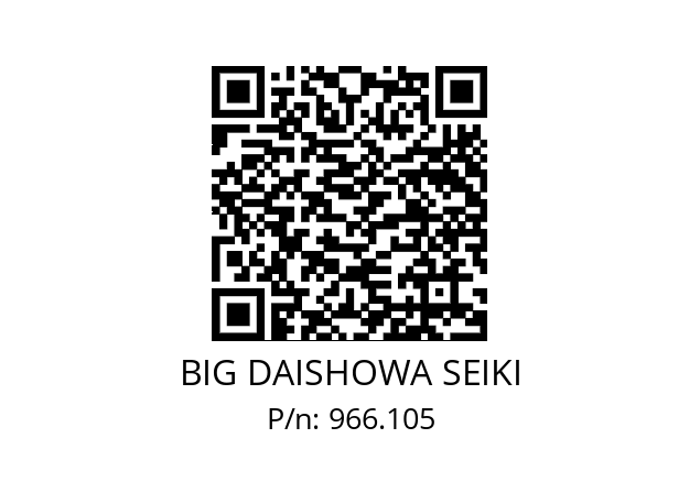  HSK-A40-FCM40114-65 BIG DAISHOWA SEIKI 966.105