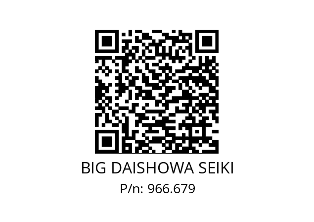  HSK-A63-FCR25082L-105 BIG DAISHOWA SEIKI 966.679