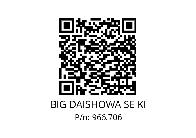  CG31-FCM32112-43 BIG DAISHOWA SEIKI 966.706