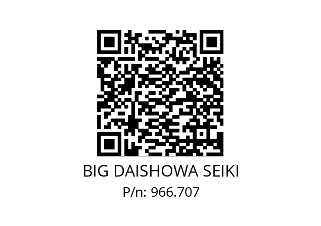  CG31-FCM32113-43 BIG DAISHOWA SEIKI 966.707