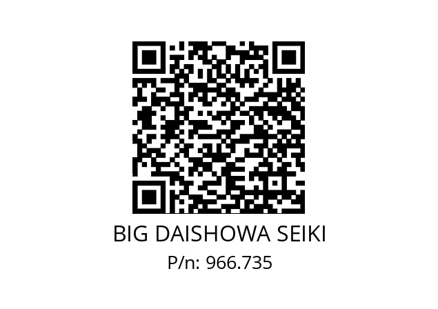  BBT40-CG19-73 BIG DAISHOWA SEIKI 966.735