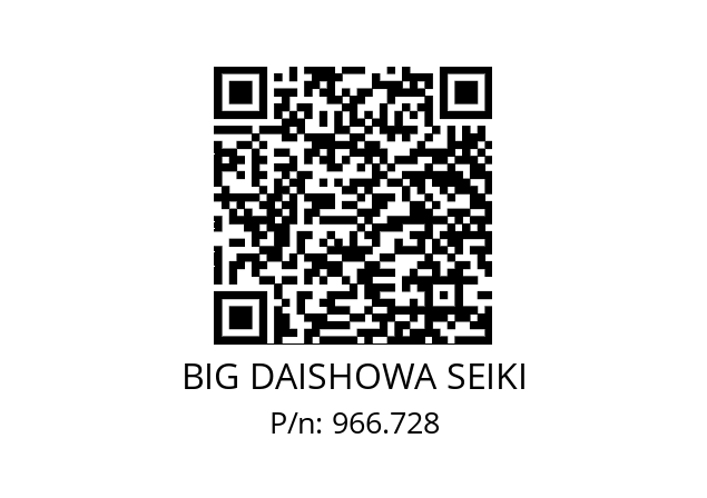  BBT30-CG31-62 BIG DAISHOWA SEIKI 966.728