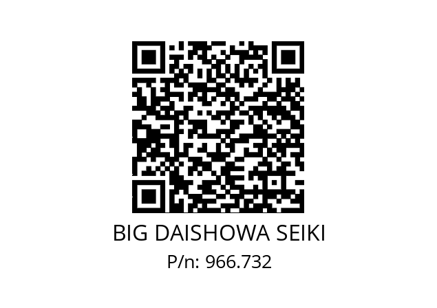  BBT40-CG15-80 BIG DAISHOWA SEIKI 966.732