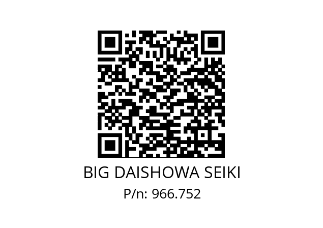  HSK-A63-CG15-80 BIG DAISHOWA SEIKI 966.752