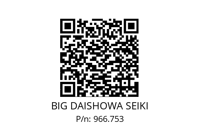  HSK-A63-CG15-100 BIG DAISHOWA SEIKI 966.753