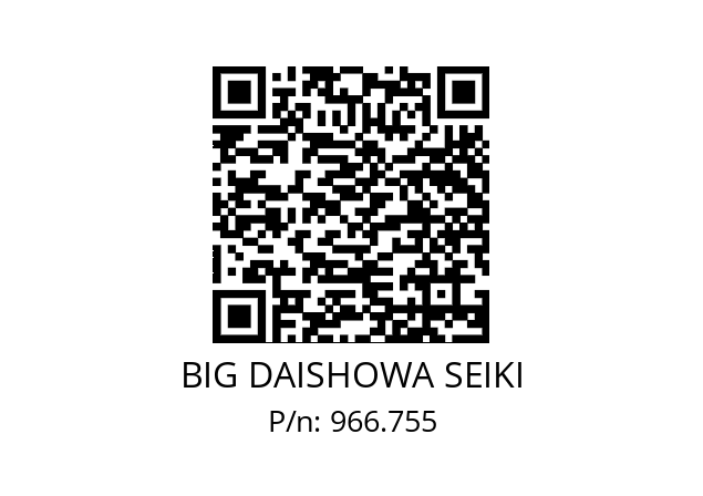  HSK-A63-CG19-93 BIG DAISHOWA SEIKI 966.755