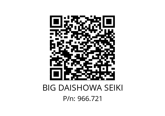  BBT30-CG15-50 BIG DAISHOWA SEIKI 966.721