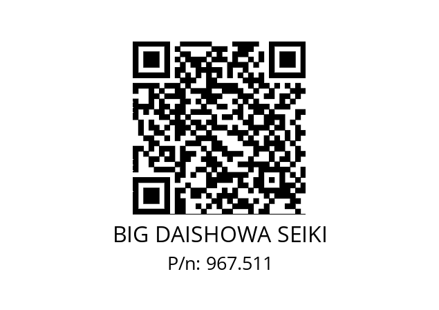  ERC16-3AA BIG DAISHOWA SEIKI 967.511