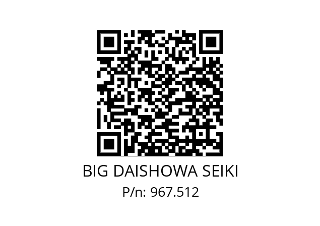  ERC16-3.25AA BIG DAISHOWA SEIKI 967.512