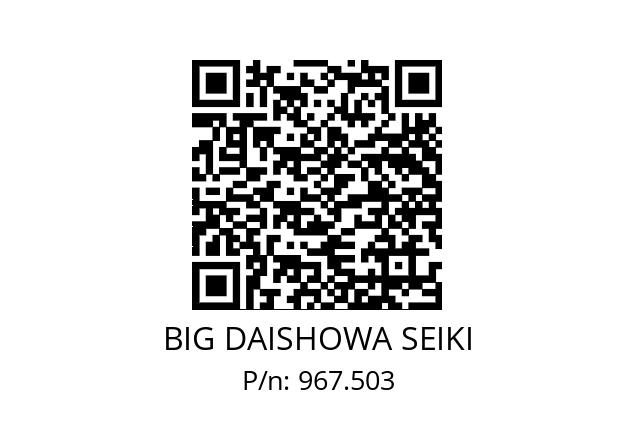  ERC16-2.2AA BIG DAISHOWA SEIKI 967.503