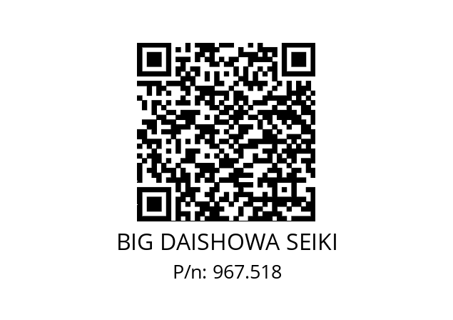  ERC16-4.75AA BIG DAISHOWA SEIKI 967.518