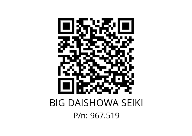  ERC16-5AA BIG DAISHOWA SEIKI 967.519