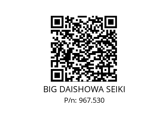  ERC16-9.5AA BIG DAISHOWA SEIKI 967.530