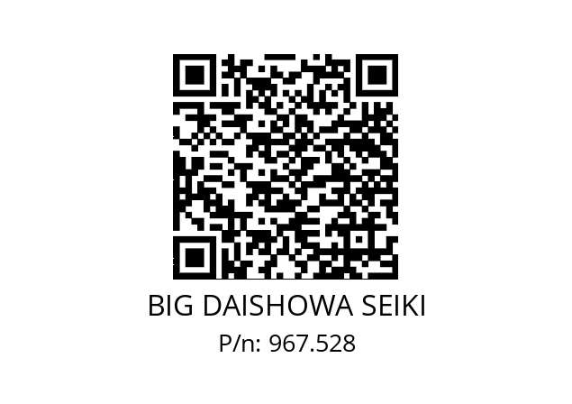  ERC16-8.5AA BIG DAISHOWA SEIKI 967.528