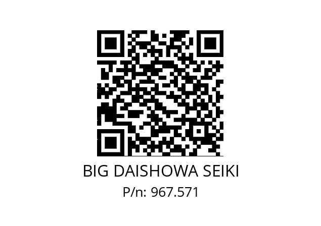  ERC25-6AA BIG DAISHOWA SEIKI 967.571