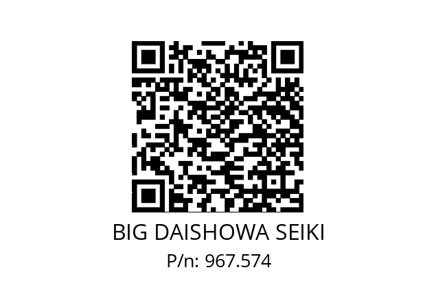  ERC25-7.5AA BIG DAISHOWA SEIKI 967.574