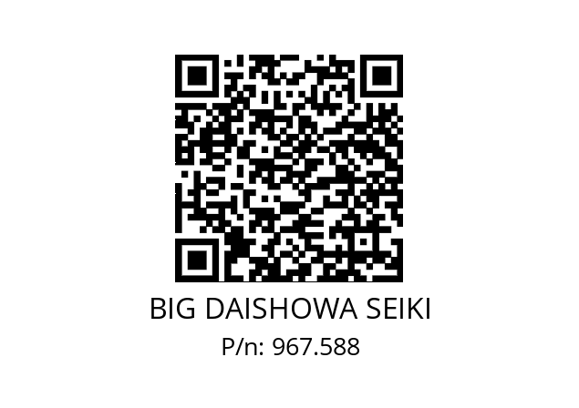  ERC25-14.5AA BIG DAISHOWA SEIKI 967.588