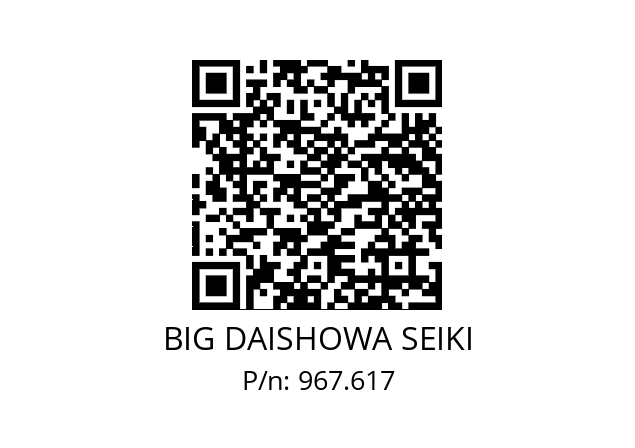  ERC32-12.5AA BIG DAISHOWA SEIKI 967.617