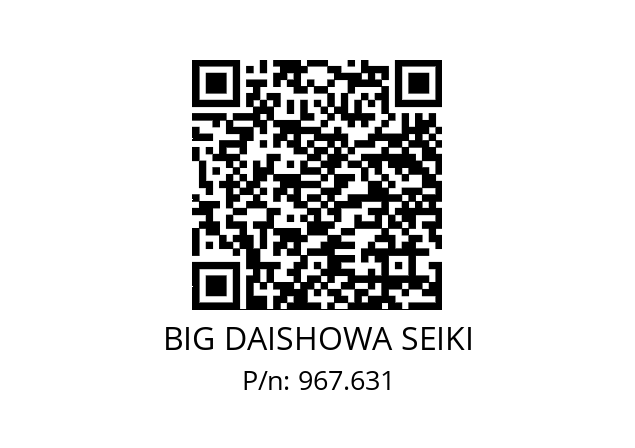  ERC32-19.5AA BIG DAISHOWA SEIKI 967.631