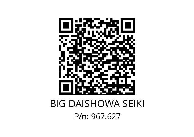  ERC32-17.5AA BIG DAISHOWA SEIKI 967.627