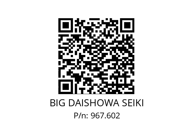  ERC32-5.5AA BIG DAISHOWA SEIKI 967.602