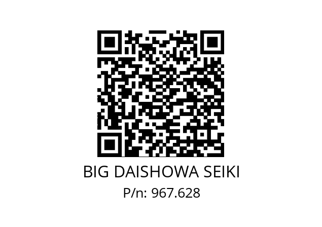  ERC32-18AA BIG DAISHOWA SEIKI 967.628