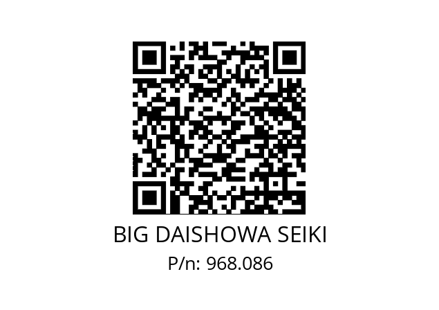  BBT50-MEGA32DS-90 BIG DAISHOWA SEIKI 968.086