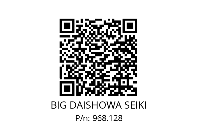  HSK-A100-MEGA32DS-135 BIG DAISHOWA SEIKI 968.128