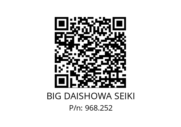  HSK-A63-MEGA8E-67 BIG DAISHOWA SEIKI 968.252