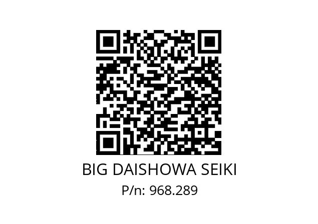  HSK-A100-MEGA13E-120 BIG DAISHOWA SEIKI 968.289